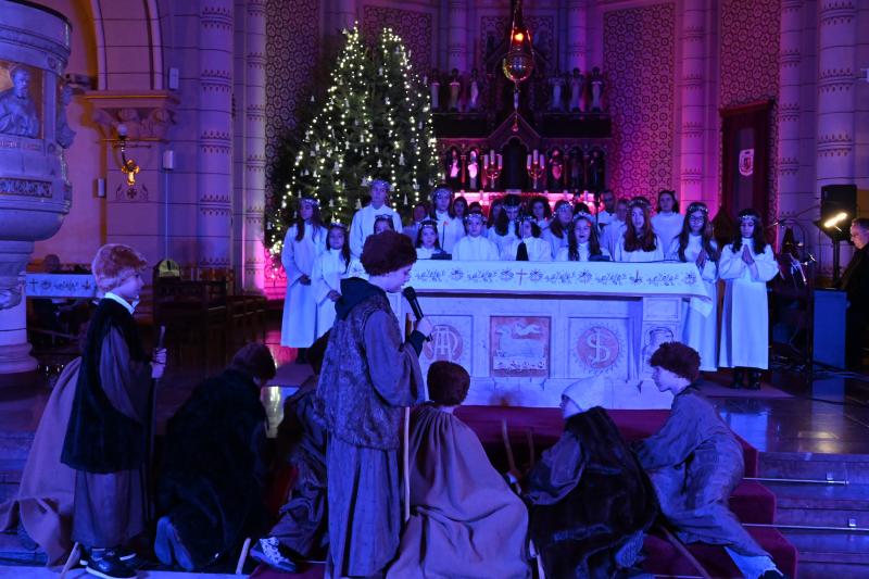 Pásztorjáték a Magyarok Nagyasszonya-társszékesegyház templomában