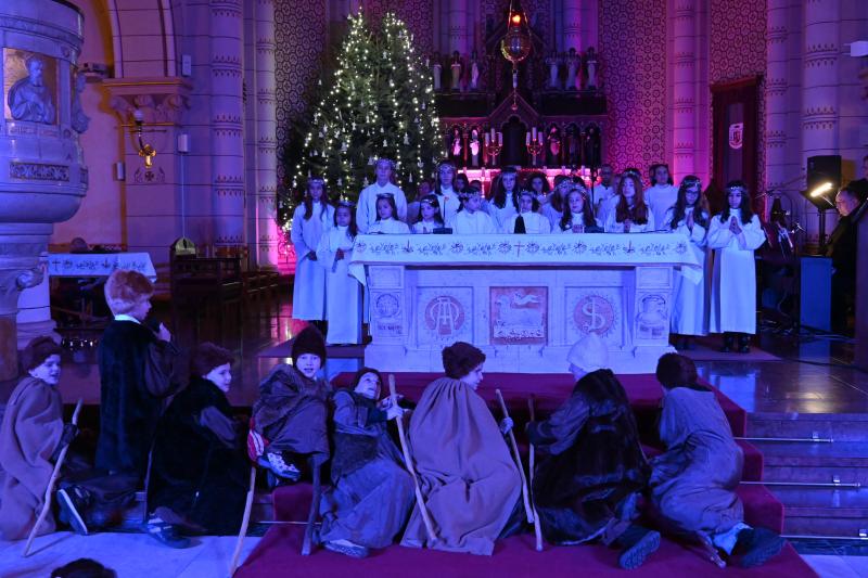 Pásztorjáték a Magyarok Nagyasszonya-társszékesegyház templomában