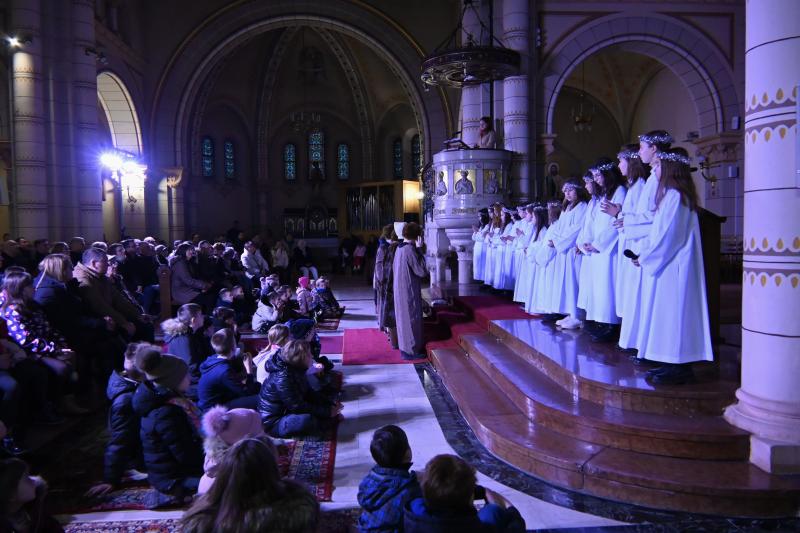 Pásztorjáték a Magyarok Nagyasszonya-társszékesegyház templomában