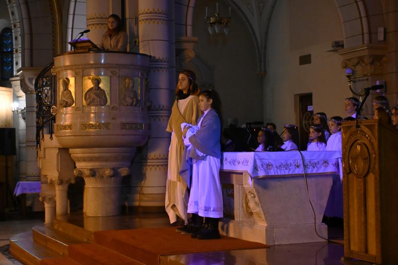 Pásztorjáték a Magyarok Nagyasszonya-társszékesegyház templomában