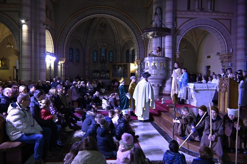 Pásztorjáték a Magyarok Nagyasszonya-társszékesegyház templomában