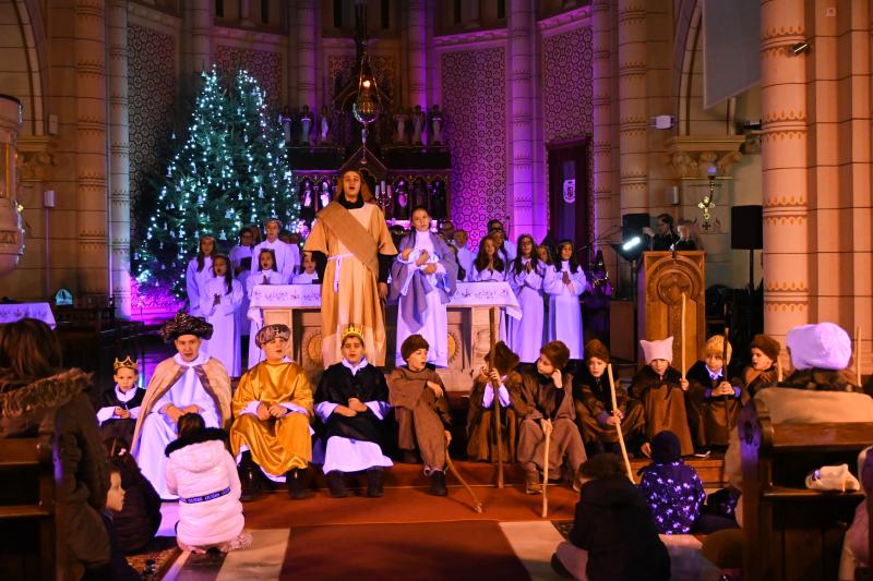 Pásztorjáték a Magyarok Nagyasszonya-társszékesegyház templomában