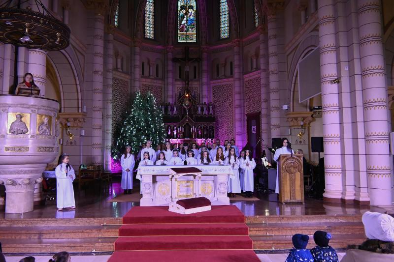 Pásztorjáték a Magyarok Nagyasszonya-társszékesegyház templomában