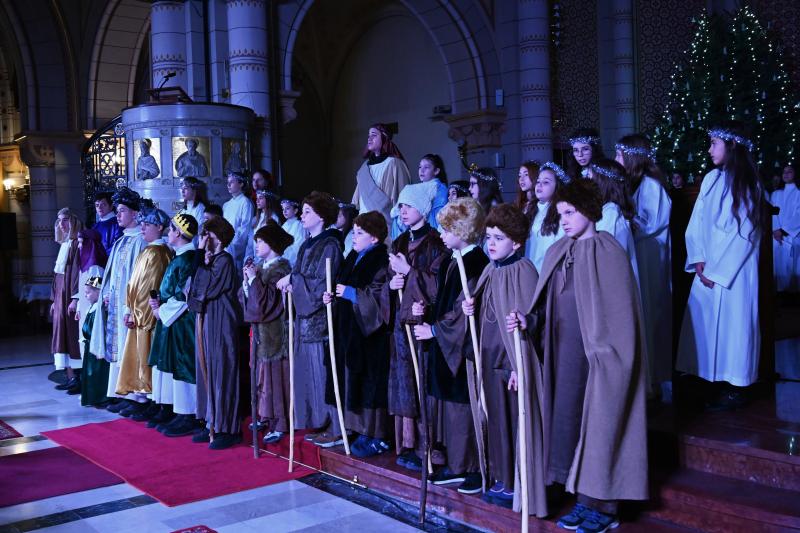 Pásztorjáték a Magyarok Nagyasszonya-társszékesegyház templomában