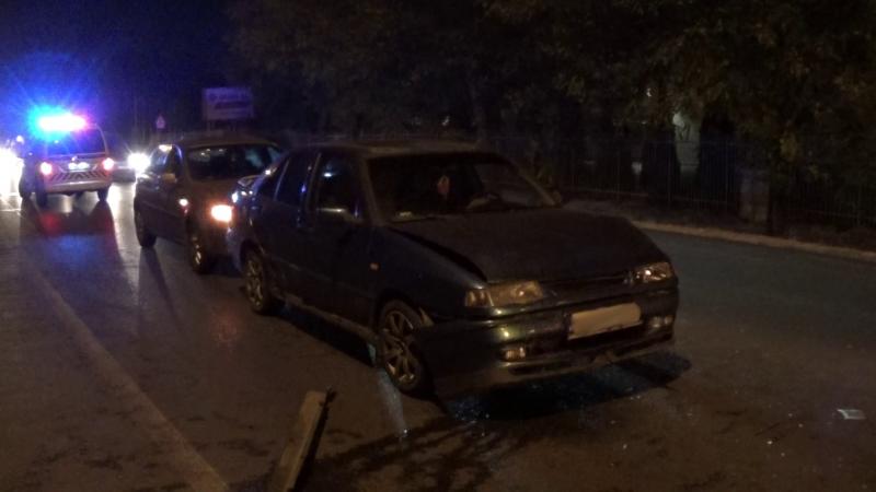 Ráfutásos baleset a Tiszavasvári úton