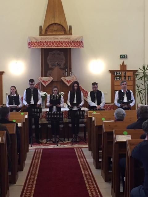 Református magyar költők istenes verseit adták elő vasárnap a Sóstói Millennium Református Templomban