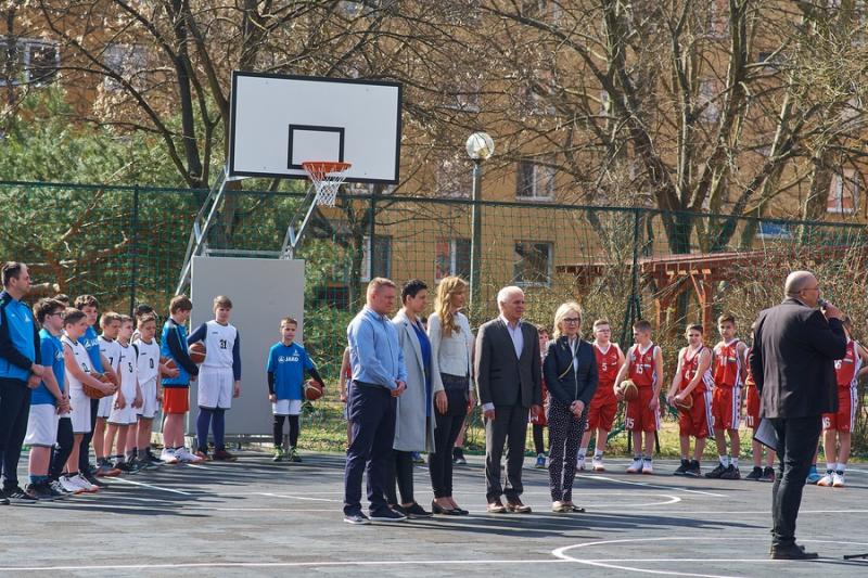 Sallai József Kosárlabda Liget avató