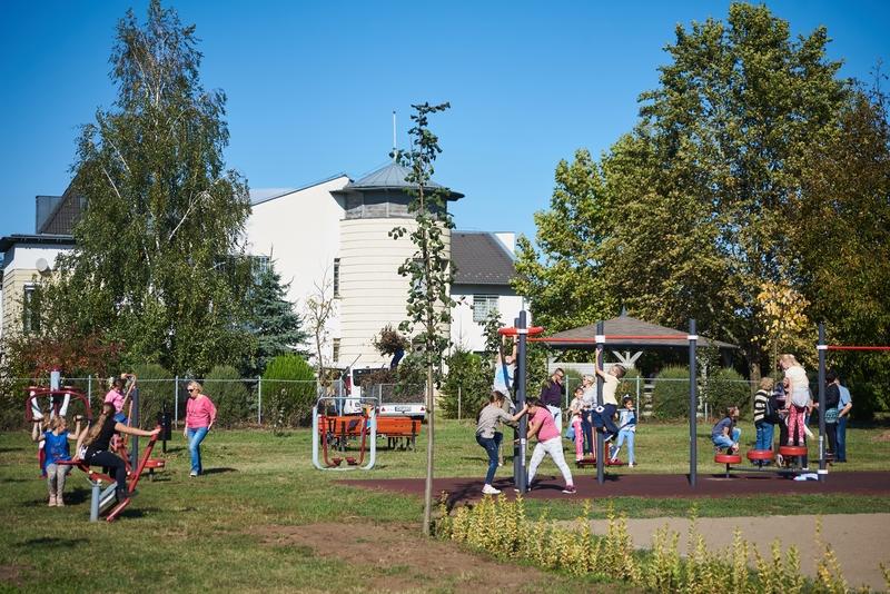 Sportpark a Csiha Kálmán utcán