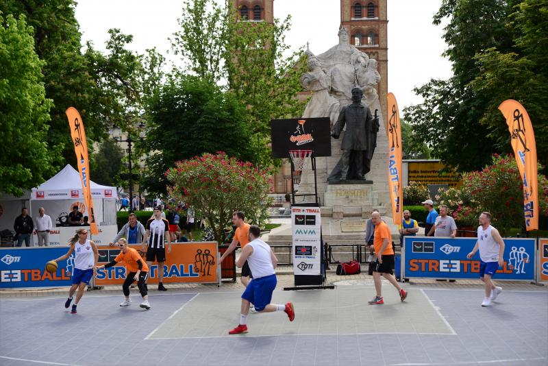 Streetball fesztivál a Kossuth téren 2022. tavasz