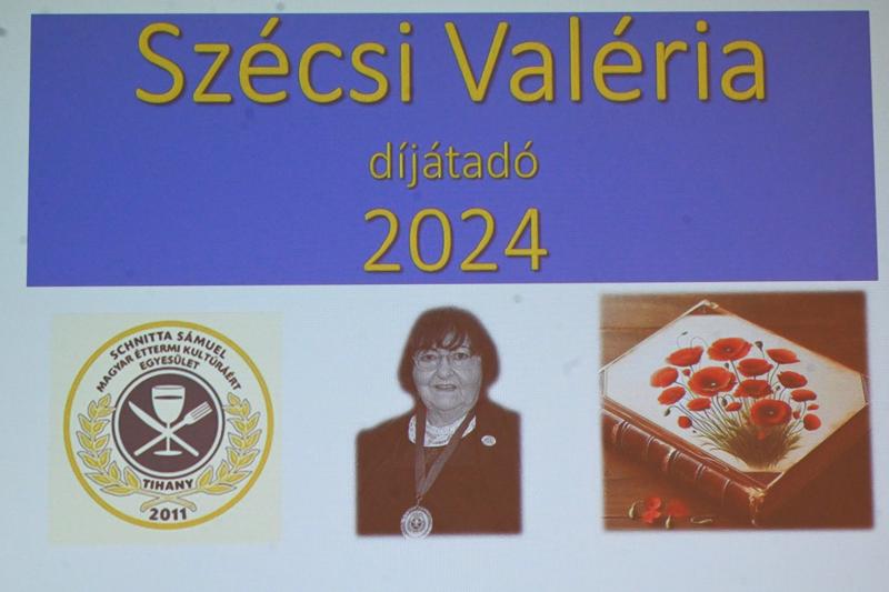 Szécsi Valéria díjátadó 2024