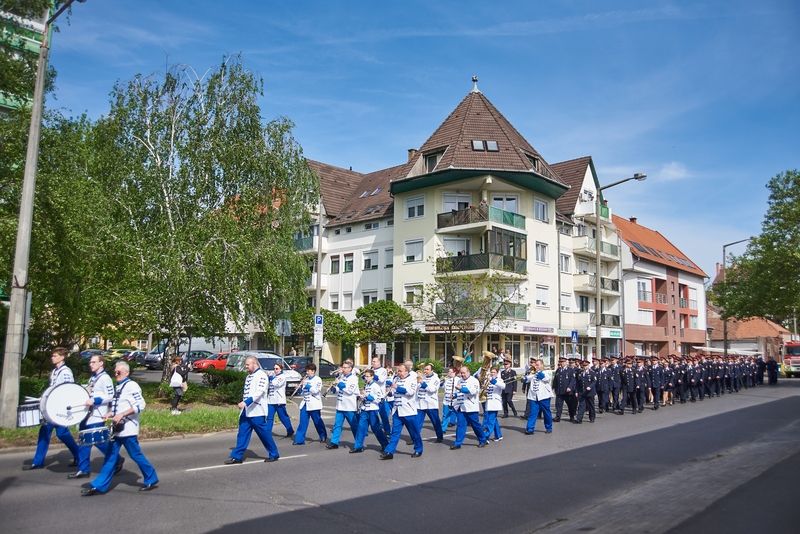 Szent Flórián napi felvonulás