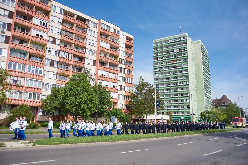 Szent Flórián napi felvonulás