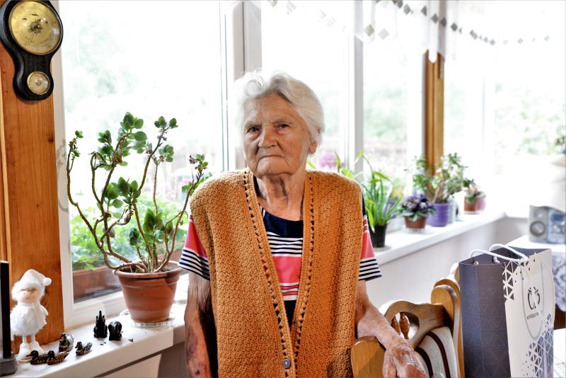Szépkorú köszöntés - Csobai Józsefné 90 éves