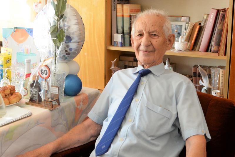 Szépkorú  köszöntés -  Szilágyi János 90 éves