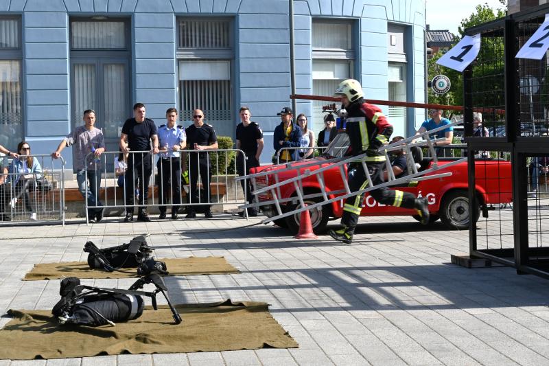 Sztárek Ferenc Tűzoltó Erőpróba Nyíregyházán