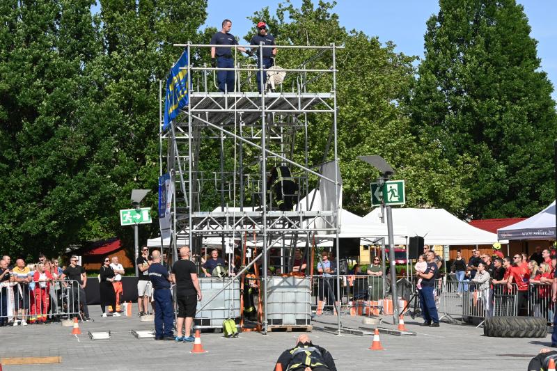 Sztárek Ferenc Tűzoltó Erőpróba Nyíregyházán