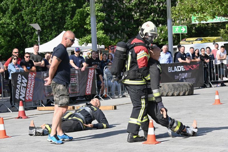 Sztárek Ferenc Tűzoltó Erőpróba Nyíregyházán