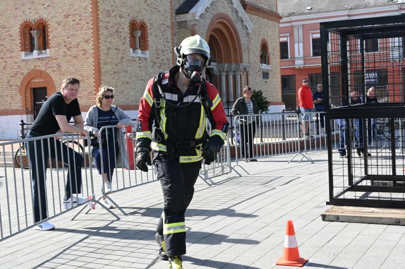 Sztárek Ferenc Tűzoltó Erőpróba Nyíregyházán