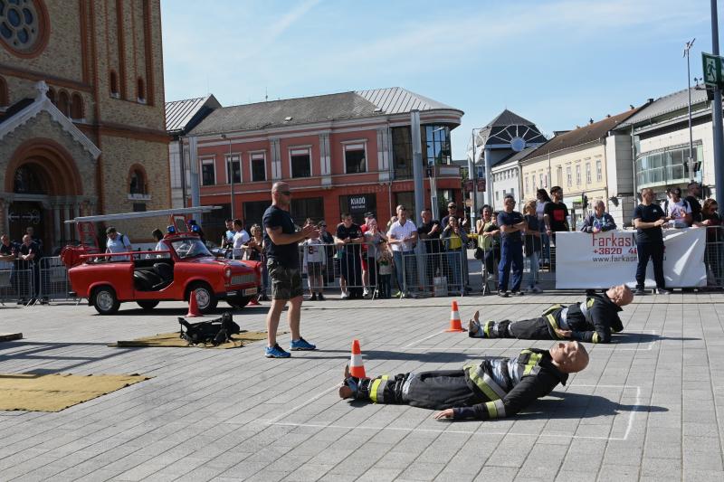 Sztárek Ferenc Tűzoltó Erőpróba Nyíregyházán