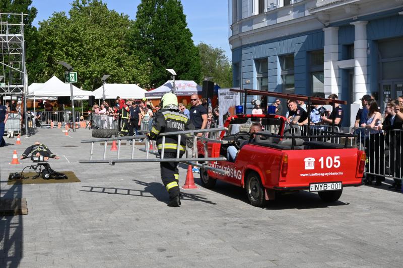 Sztárek Ferenc Tűzoltó Erőpróba Nyíregyházán