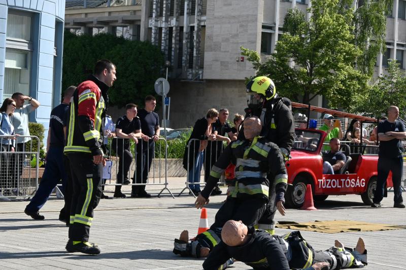 Sztárek Ferenc Tűzoltó Erőpróba Nyíregyházán