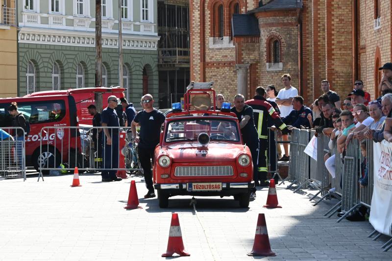 Sztárek Ferenc Tűzoltó Erőpróba Nyíregyházán