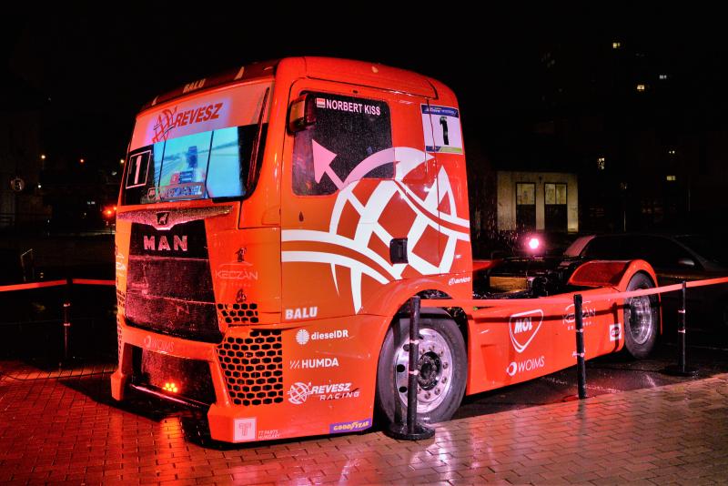 Találkozó Kiss Norbert négyszeres Európa-bajnok kamionossal