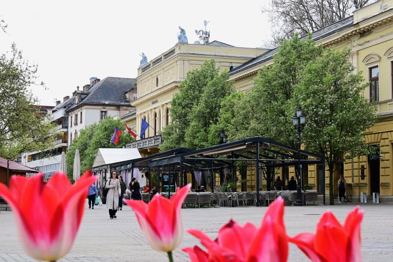 Tavaszi virágcsokor