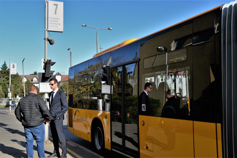 Új távolsági buszokat mutattak ma be Nyíregyházán
