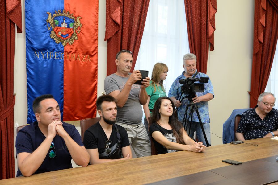 Ukrán vendégek a Városházán