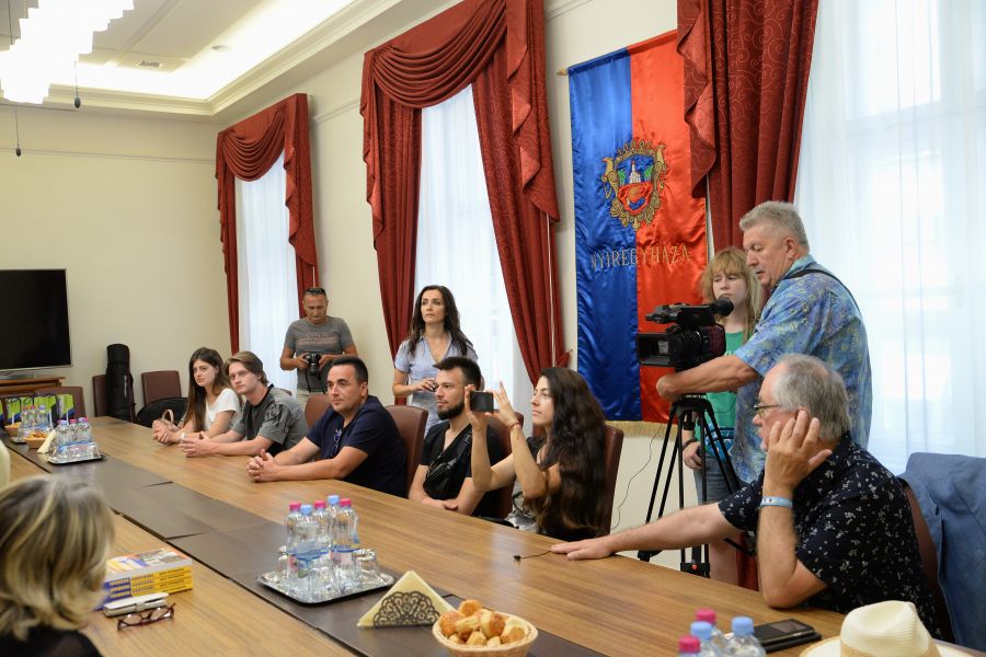 Ukrán vendégek a Városházán
