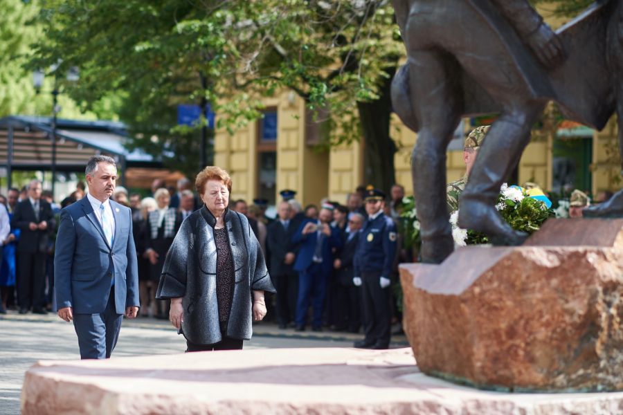 Városnapi emlékező koszorúzás 2019