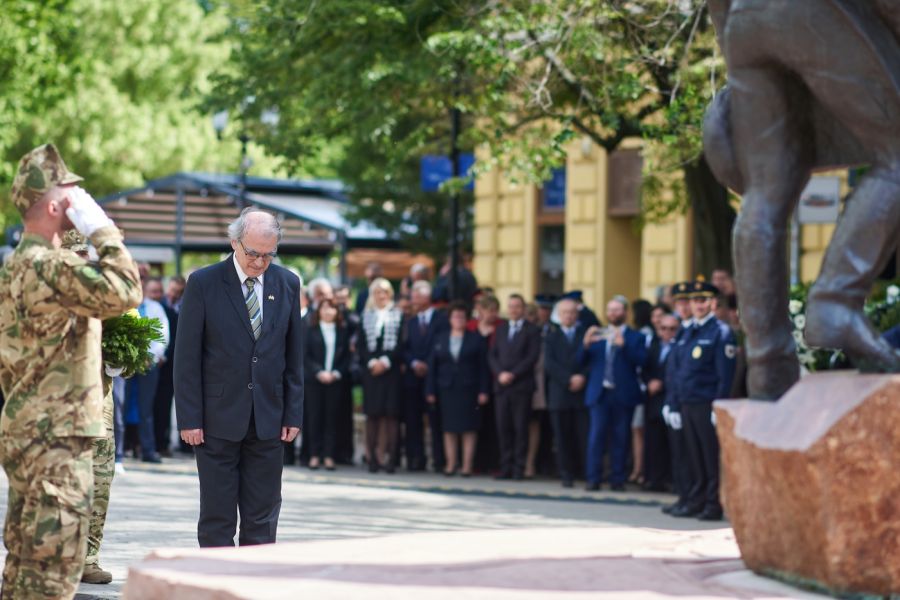 Városnapi emlékező koszorúzás 2019