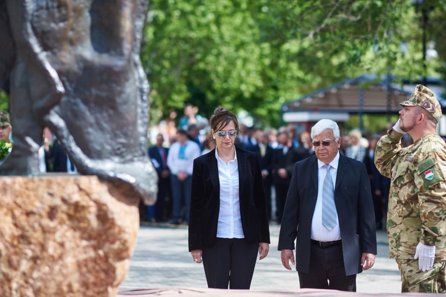 Városnapi emlékező koszorúzás 2019