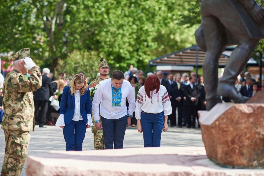 Városnapi emlékező koszorúzás 2019