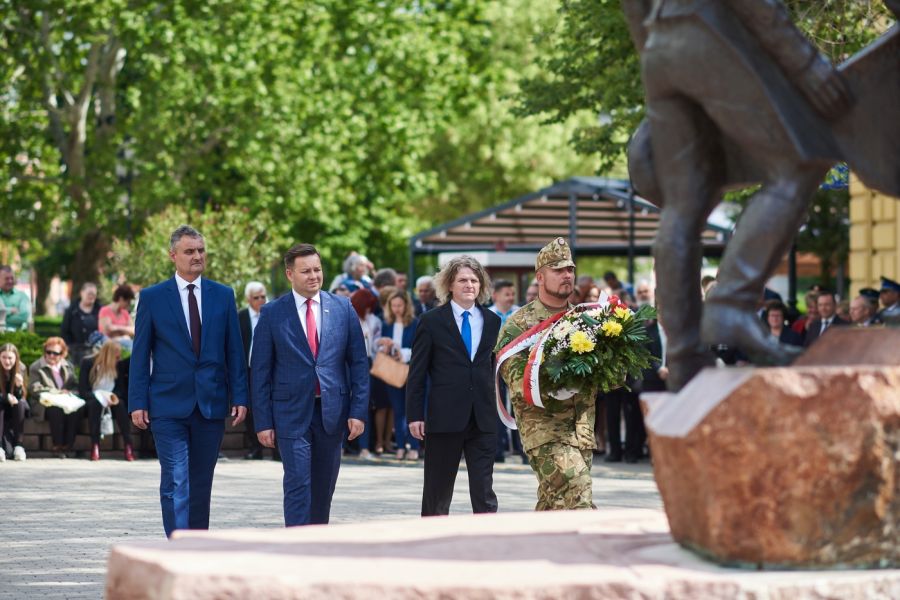 Városnapi emlékező koszorúzás 2019