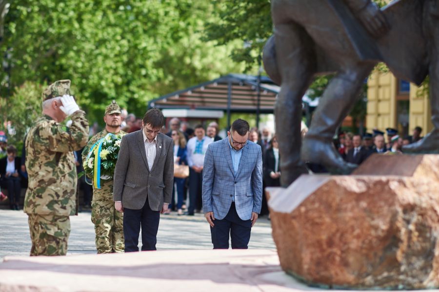 Városnapi emlékező koszorúzás 2019