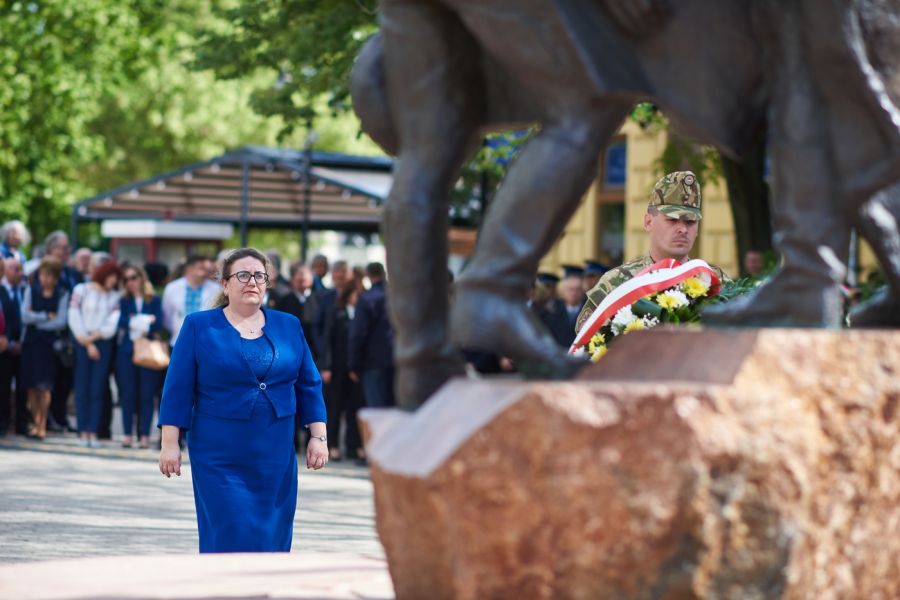 Városnapi emlékező koszorúzás 2019