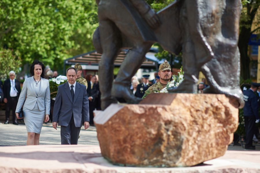 Városnapi emlékező koszorúzás 2019