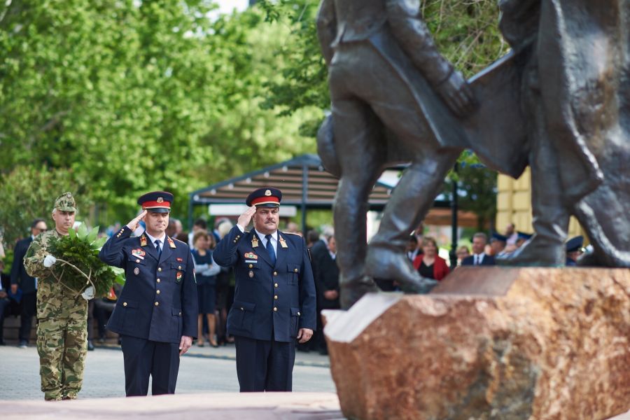 Városnapi emlékező koszorúzás 2019