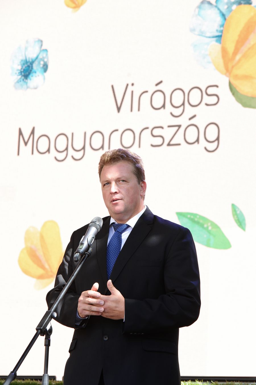 Virágos Magyarország - díjátadó a Kossuth téren