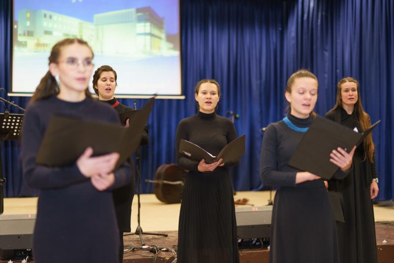 Zenés ünnepvárás: karácsonyi ünnepség az egyetemen (Fotók: Váczy Norbert, Nyíregyházi Egyetem)