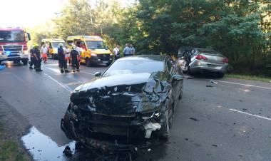 Brutális baleset történt a Sóstói úton                