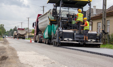 44 szakaszon 150 kilométer út újul meg a megyében!