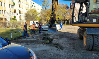 Új burkolat a Tőke utca végén