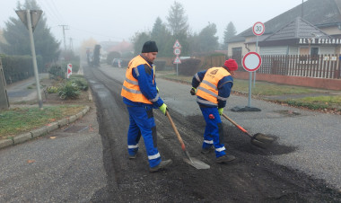 Útfelmarás a Tímár utcában Borbányán                                    
