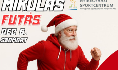 Futócipőt fel – közeleg a Mikulás Futás Nyíregyházán!