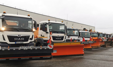 Felkészült a télre a NYÍRVV – 37 jármű áll szolgálatba a hó és síkosság ellen