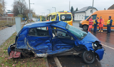 Tragédia a Tiszavasvári úton - 63 éves sofőr életéért hiába küzdöttek