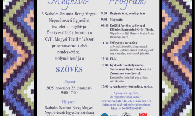 Szövés a középpontban: Textilművészeti programsorozat Nyíregyházán